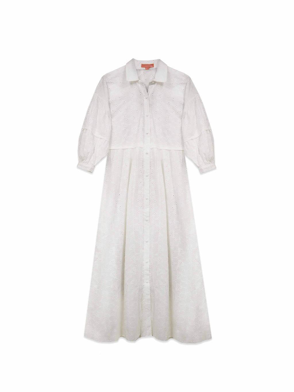 Women's Penne Cover Up Dress - White Eyelet