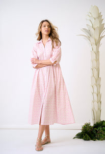 Penne Dress - Porto Pink