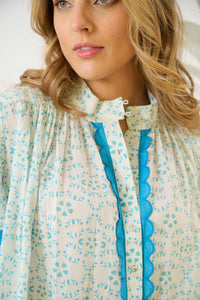 Parham Blouse - Periwinkle