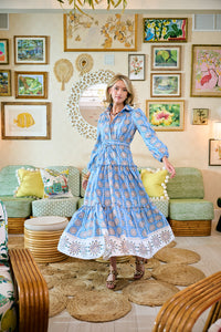 blue dress with daisies Baby Blue Daisy Dress Teuta Matoshi