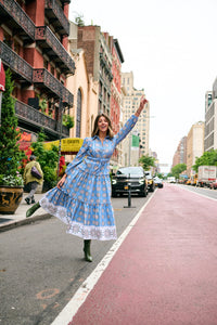 daisy dress blue Buy Pour Moi Blue Daisy Shirred Bodice Short Sleeve Midi Dress from Next USA