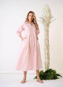 Penne Dress - Porto Pink