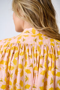 Parham Blouse - Orange Azalea