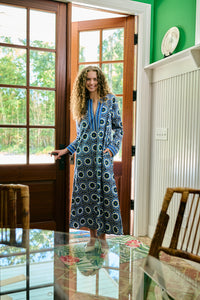 Kaftan - Wildflower Navy