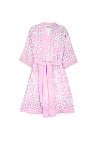 Bathrobe - Light Pink Chintz