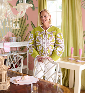 Mimi Quilted Jacket - Pear Trapunto – Brooks Avenue