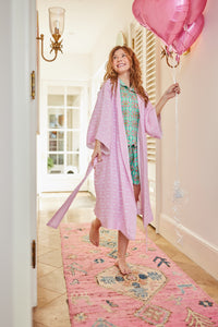 Bathrobe - Light Pink Chintz – Brooks Avenue