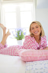 Scalloped Pajama Set Long - Spice Market Pink
